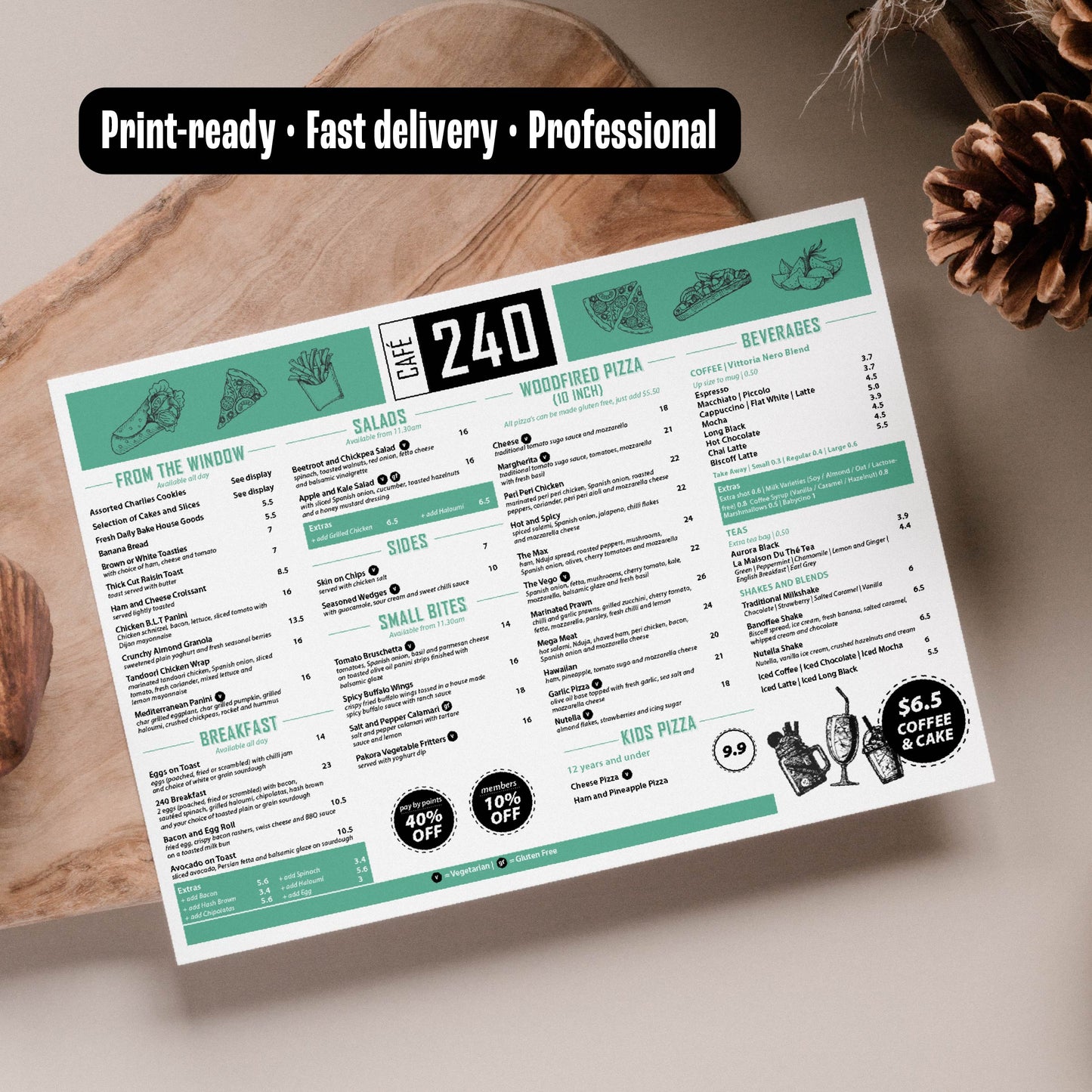 Menu Design